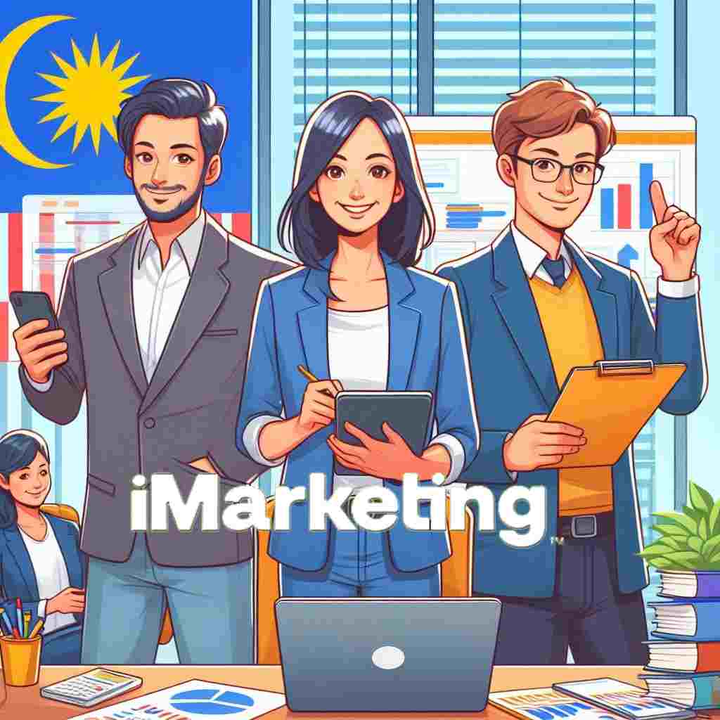executives of google ads Malaysia iMarketing (illustration)
